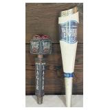 Two Sam Adams Beer Tap Handles