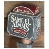 Two Sam Adams Beer Tap Handles