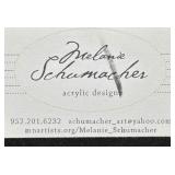 Melanie Schumacher Acrylic Designs Original Abstract Art