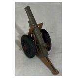 Collection of Three Vintage Metal Slurry Cannon Figurines