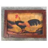 "French Roosters" Print by Alexandra Churchill