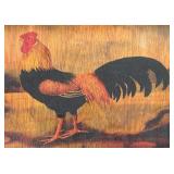 "French Roosters" Print by Alexandra Churchill