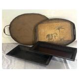 Variety of Platters and Trays