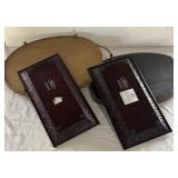 Variety of Platters and Trays
