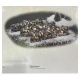 Department 56 Fieldstone Wall, Formal Gardens and Abington Locks