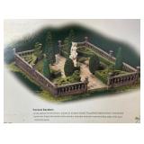 Department 56 Fieldstone Wall, Formal Gardens and Abington Locks