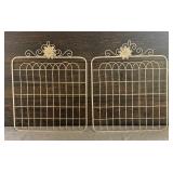 Beautiful Vintage Style Metal Decor