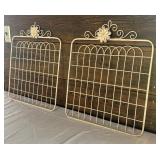 Beautiful Vintage Style Metal Decor