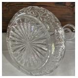 Vintage Crystal Ship Decanter