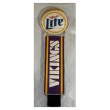 Two Vintage Miller Lite Tap Handles