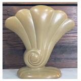 Beautiful Vintage Red Wing USA 891 Olive Shell Art Pottery 1930