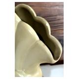 Beautiful Vintage Red Wing USA 891 Olive Shell Art Pottery 1930