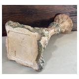 Beautiful Rustic Style Decor including Resin Candleholder, Wall Chicken Wire Decor and Frame