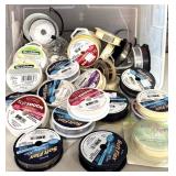 Large Lot of Crafting Wire including Soft Flex Beading Wire and More