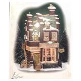 Dept. 56 Dicken Village Including "Notting Hill Water Tower". "Scrooge & Marley Counting House" and "St. Ives Lock House"