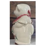 Shawnee Vintage Cookie Jar & Lid #44 Smiley Pig