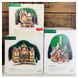 Department 56 Dickens Village Including "The Slone Hotel", "The China Trader" and "Glendun Cocoa Works"