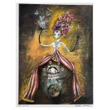 Set of Three Unframed Art Prints by Heather Renaux