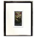 Framed Signed and Numbered Artwork "The Ringmaster