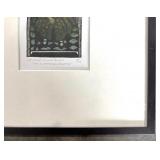 Framed Signed and Numbered Artwork "The Ringmaster