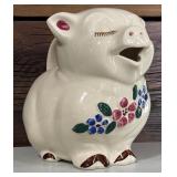 Vintage Patented "Smiley" Shawnee Pottery Pitcher