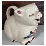 Vintage Patented "Smiley" Shawnee Pottery Pitcher