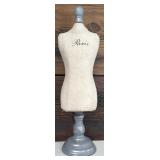 Set of 2 Decorative Paris-Themed Bust Mannequins