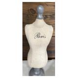 Set of 2 Decorative Paris-Themed Bust Mannequins