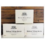 Three Depart 56 Heritage Village Collection Dickens Vintage Series