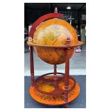 Wooden Globe Bar
