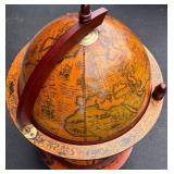 Wooden Globe Bar