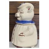 Vintage "Winnie" USA Shawnee Cookie Jar / Pottery Blue Color