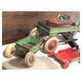 Vintage StructoMetal Tracker, Boat and More