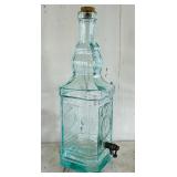 Decorative Glass Beverage Dispenser