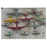 Miniature Vintage Mettal Airplanes