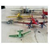 Miniature Vintage Mettal Airplanes