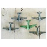 Miniature Vintage Mettal Airplanes