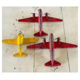 Miniature Vintage Mettal Airplanes