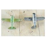 Miniature Vintage Mettal Airplanes