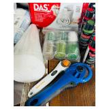 Variety of Art and Crafting Supplies