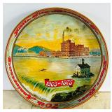 Falls City 1905-1975 12 Inch Decorative Metal Tray