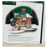 Set of 3 Department 56 Christmas Village Buildings with Boxes