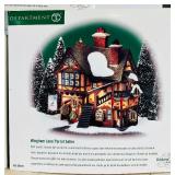 Set of 3 Department 56 Christmas Village Buildings with Boxes