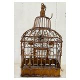 Decorative Vintage Metal Bird Cage