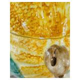 Vegetable and Pig Ceramic Soup Tureen with Lid and Ladle