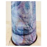 22-Inch Decorative Metal Hand Sculpture with Flower Detail