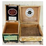 Artisan Created Decorated Cigar Boxes