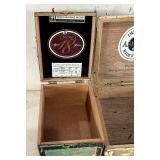 Artisan Created Decorated Cigar Boxes