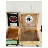 Artisan Created Decorated Cigar Boxes