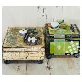 Artisan Created Decorated Cigar Boxes